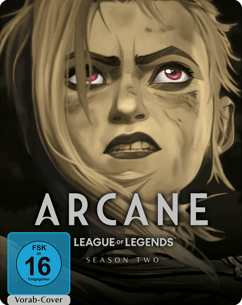 ARCANE - LEAGUE OF LEGENDS - Staffel 2 (4K-UHD+Blu-Ray) (4Discs) - Limited SteelBook Edition