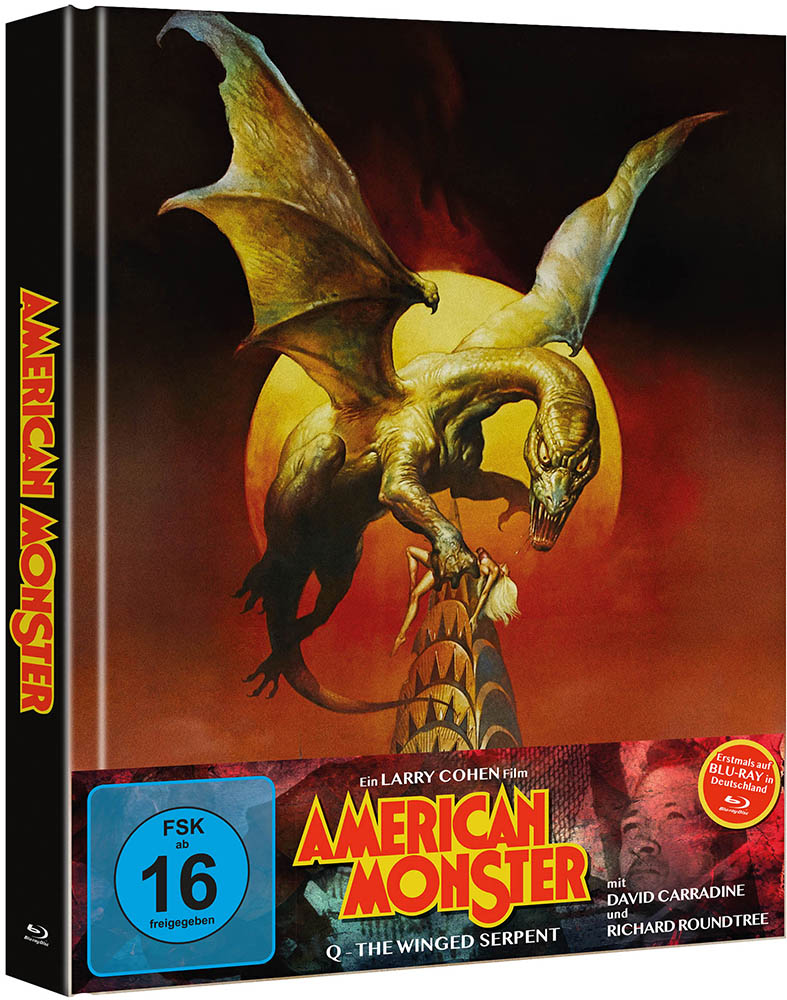 AMERICAN MONSTER (Blu-Ray) (2Discs) - Cover A - Mediabook - Limited Edition