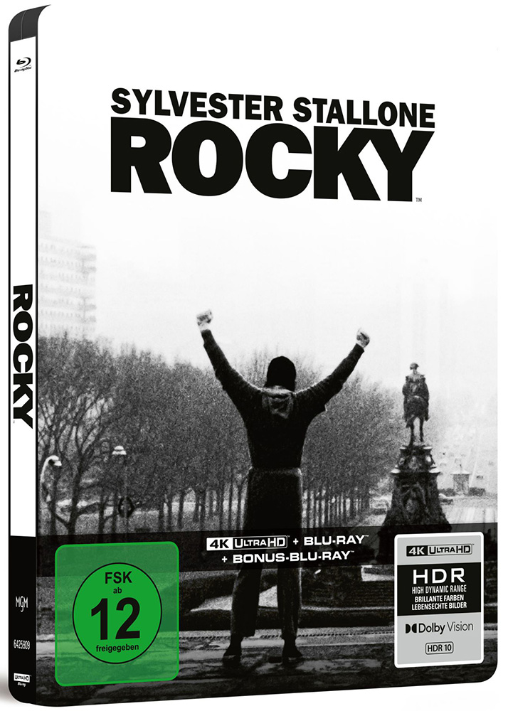 ROCKY (4K UHD+2Blu-Rays) - SteelBook - Limited Edition
