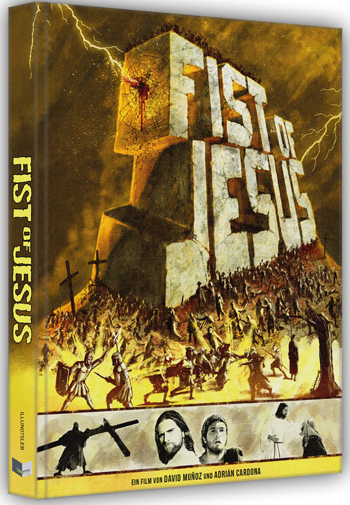 FIST OF JESUS [Kurzfilm] (Blu-Ray+DVD) - Cover B - Mediabook - Cover B - Mediabook - Limited 111 Edition
