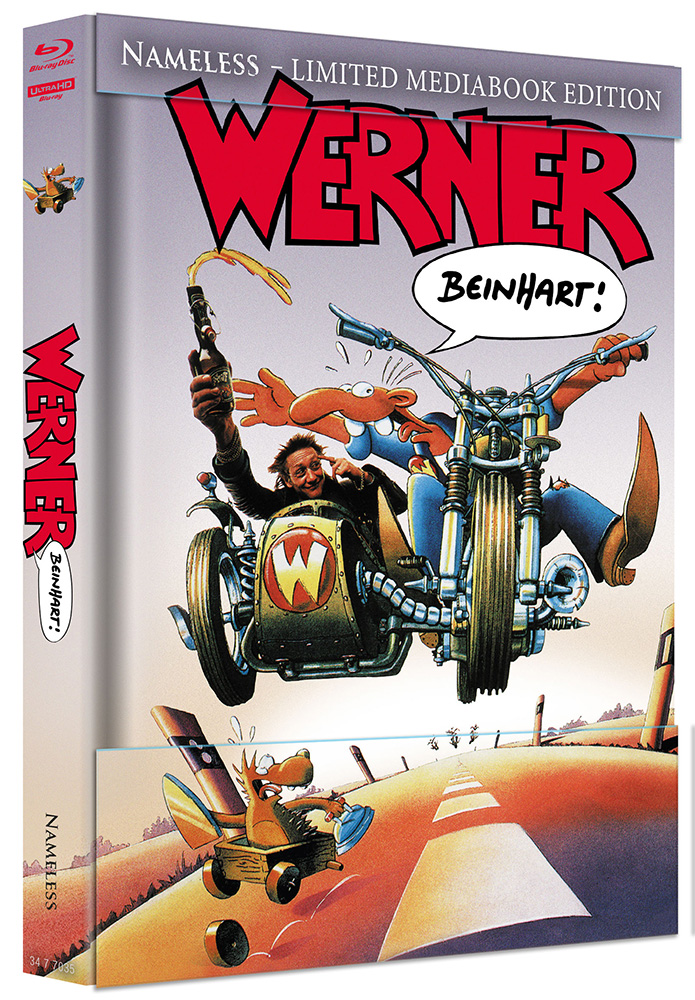 WERNER - BEINHART (4K UHD+Blu-Ray) - Cover A - Mediabook - Limited 333 Edition