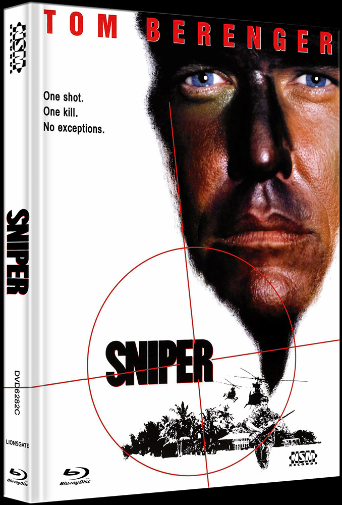 SNIPER - DER SCHARFSCHÜTZE (Blu-Ray+DVD) - Cover C - Mediabook - B-Ware ohne Limitierungsnummer!