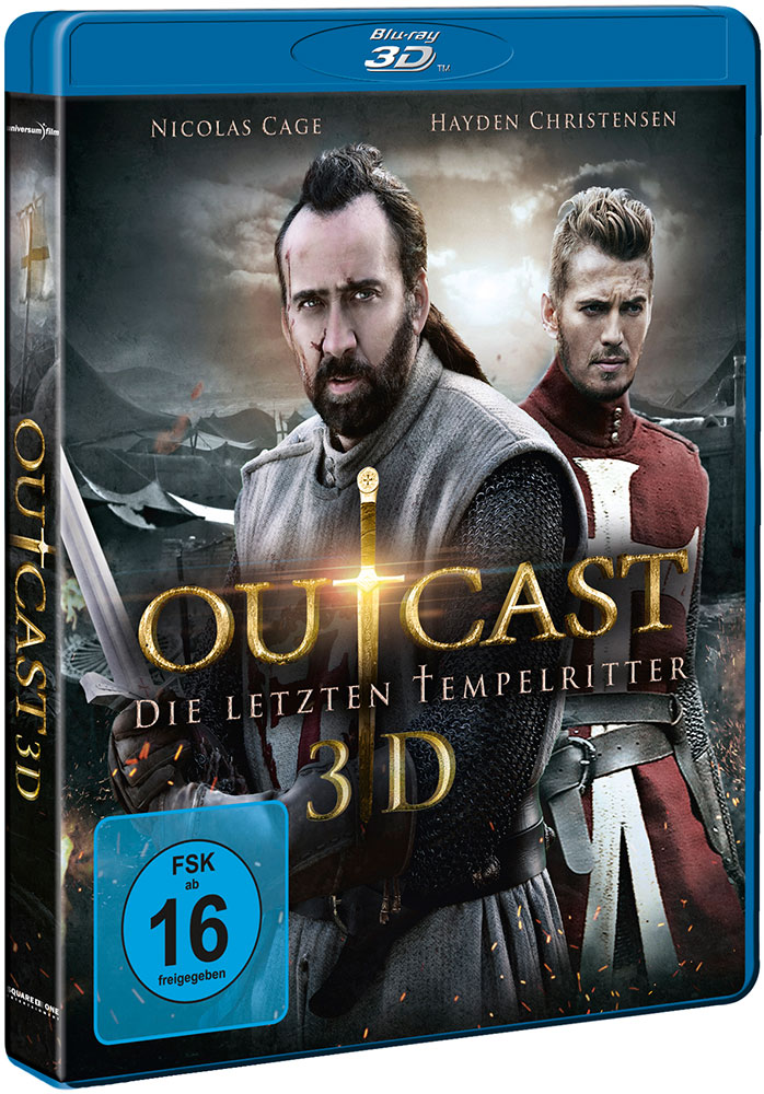 OUTCAST - DIE LETZTEN TEMPELRITTER (Blu-Ray 3D) - 2D & 3D Version