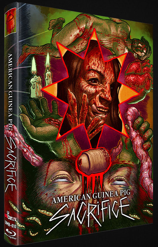 AMERICAN GUINEA PIG: SACRIFICE + WHAT HAVE YOU DONE, DANIEL? (Blu-Ray) (2Discs) - Cover A - Mediabook - Limited 333 Edition