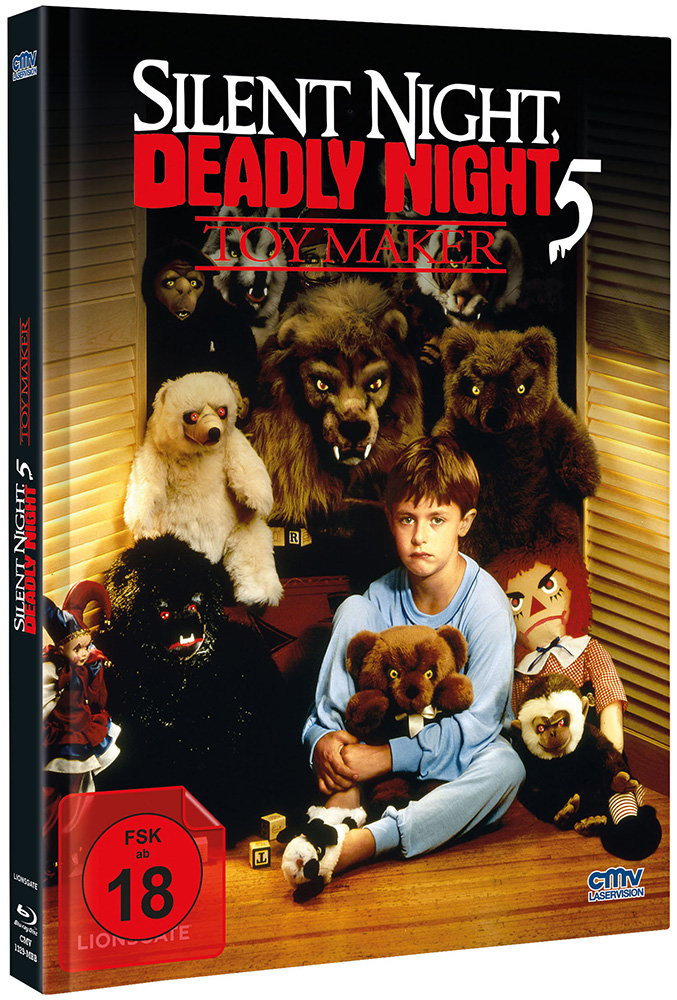 TOYS - TÖDLICHES SPIELZEUG (SILENT NIGHT, DEADLY NIGHT 5) (Blu-Ray+DVD) - Cover B - Mediabook - Limited 333 Edition