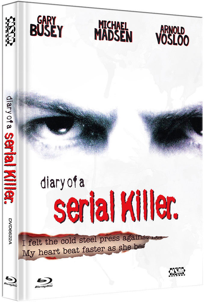 DIARY OF A SERIAL KILLER (BD+DVD) - Cover A - Mediabook - Limited 99 Edition - 2K Remastered - Uncut