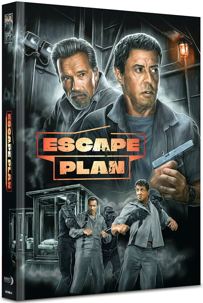 ESCAPE PLAN (Blu-Ray+DVD) - Cover A - Mediabook - Limited 333 Edition