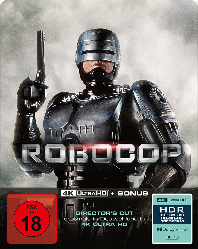 ROBOCOP - Directors Cut (4K UHD) (2Discs) - Steelbook - Limited Edition