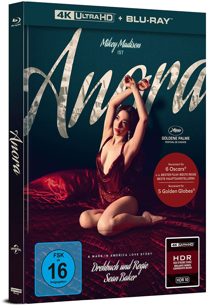 ANORA (4K UHD+Blu-Ray) - Mediabook - Limited Edition