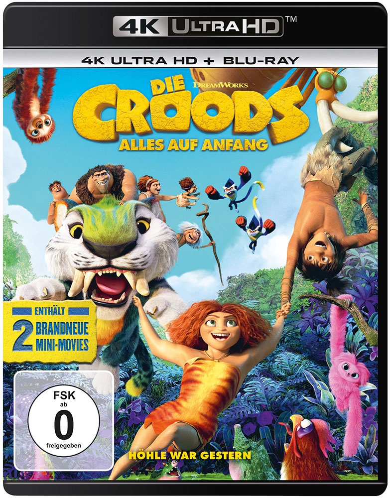 CROODS 2, DIE - ALLES AUF ANFANG (4K UHD+Blu-Ray)