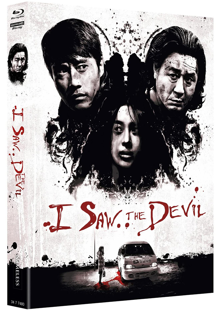 I SAW THE DEVIL (4K UHD+Blu-Ray) (4Discs) - Cover J - Mediabook - Limited 555 Edition