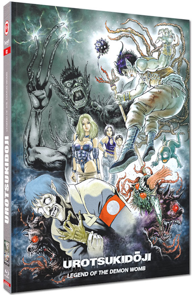 UROTSUKIDOJI II - LEGEND OF THE DEMON WOMB (Blu-ray+DVD) - Cover C - Mediabook - Limited Edition