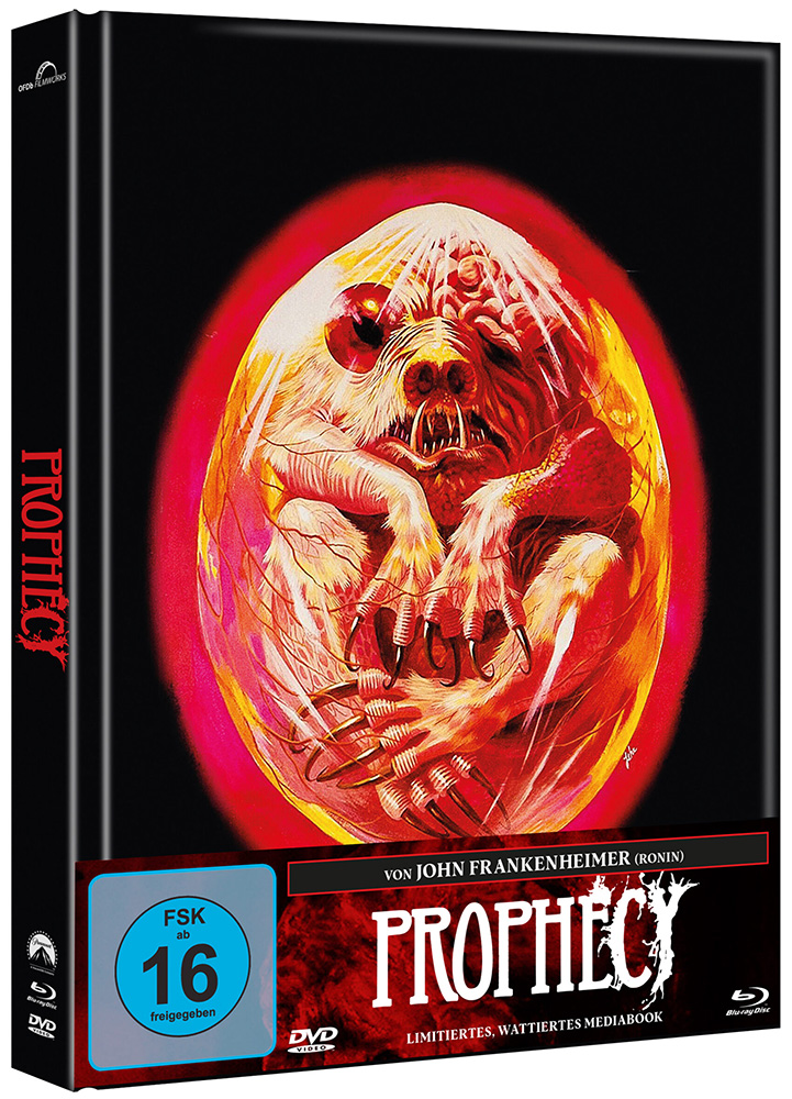PROPHECY - DIE PROPHEZEIUNG (Blu-Ray+DVD) - Cover W - Mediabook (wattiert) - Limited 250 Edition