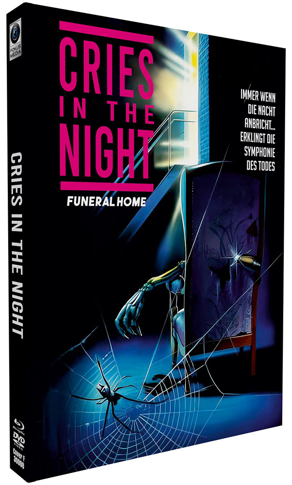 CRIES IN THE NIGHT (Blu-Ray+DVD) - Cover B - Mediabook (Wattiert) - Limited 111 Edition