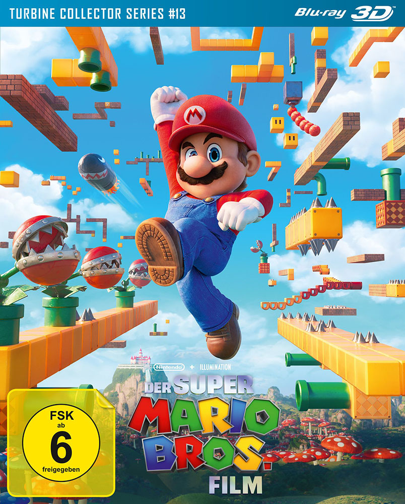 SUPER MARIO BROS. FILM, DER (THE SUPER MARIO BROS. MOVIE) (Blu-Ray 3D) - Turbine Collector Series #13