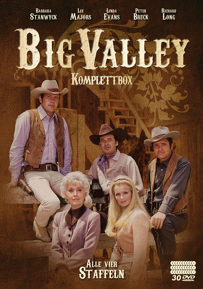 BIG VALLEY - Komplettbox (30DVD)