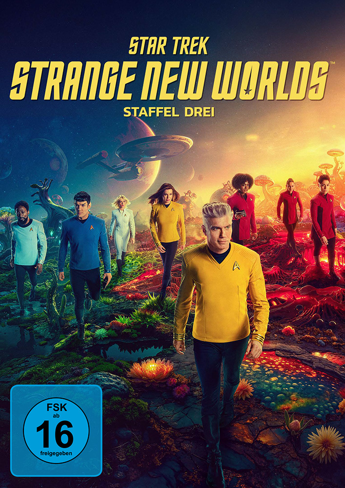 STAR TREK - STRANGE NEW WORLDS - Staffel 3 (4DVDs)