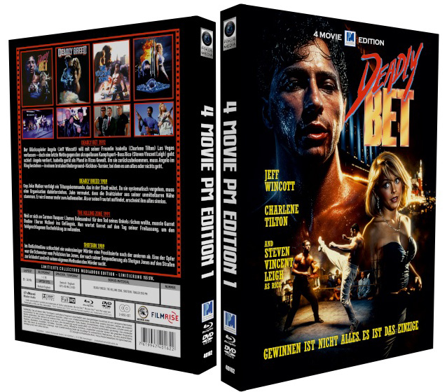 4 Movie PM Edition 1 - DEADLY PET - Mediabook (Blu-Ray) - Limited 155 Edition