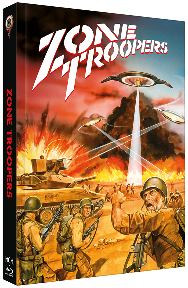 ZONE TROOPERS (Blu-Ray+DVD) - Cover A - Mediabook - Limited 333 Edition