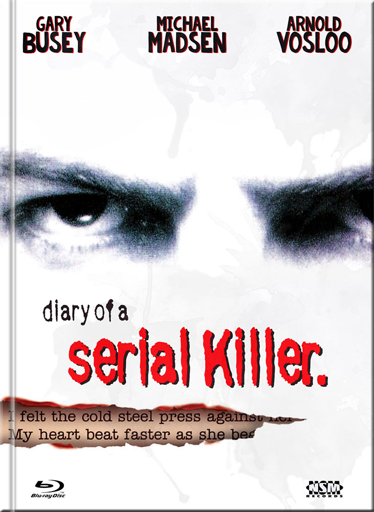 DIARY OF A SERIAL KILLER (BD+DVD) - Cover A - Mediabook - Limited 99 Edition - 2K Remastered - Uncut