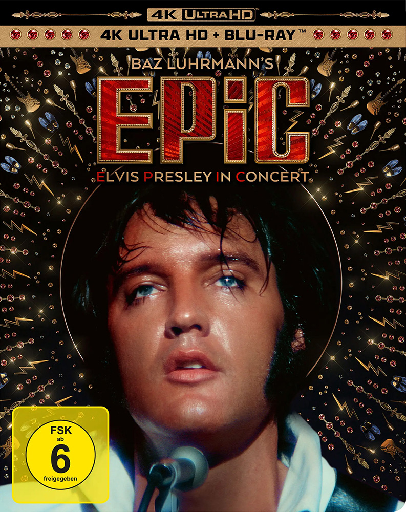 EPIC: ELVIS PRESLEY IN CONCERT (4K UHD+Blu-Ray) - SteelBook - Limited Edition