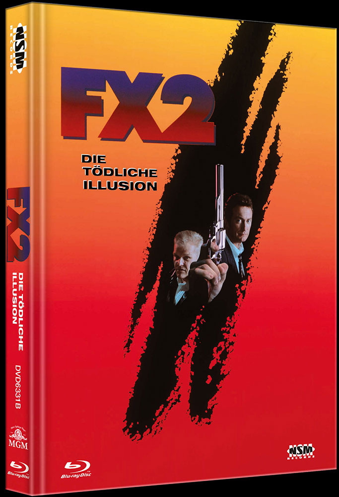 F/X 2 - TÖDLICHE ILLUSION (Blu-Ray+DVD) - Cover B - Mediabook - B-Ware ohne Limitierungsnummer!