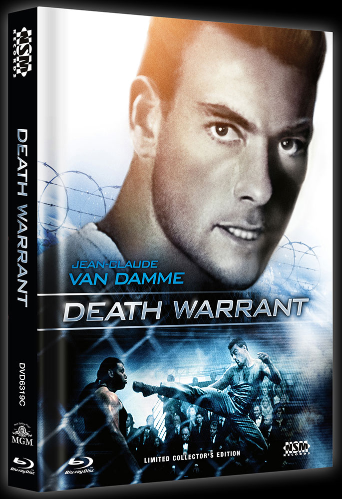 DEATH WARRANT - MIT STÄHLERNER FAUST (Blu-Ray+DVD) - Cover C - Mediabook - B-Ware ohne Limitierungsnummer!