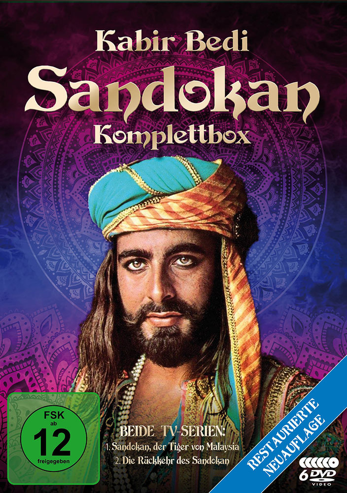 SANDOKAN - KOMPLETTBOX (6DVD) - Neuauflage - Remastered