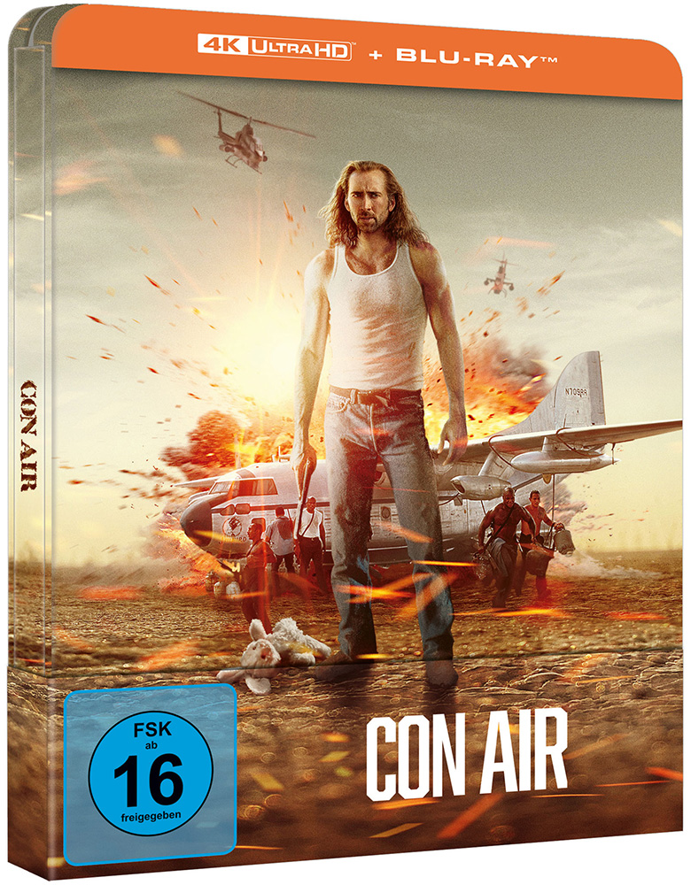 CON AIR (4K UHD+Blu-Ray) - SteelBook - Limited Edition