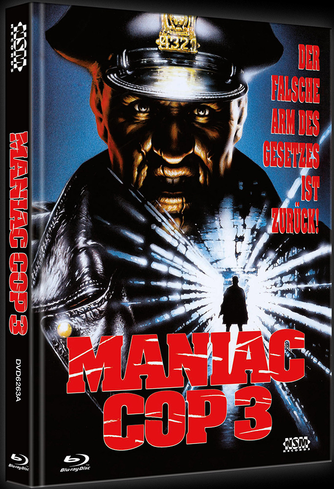 Maniac Cop 3 (BD+DVD) - Cover A - Mediabook 444/999