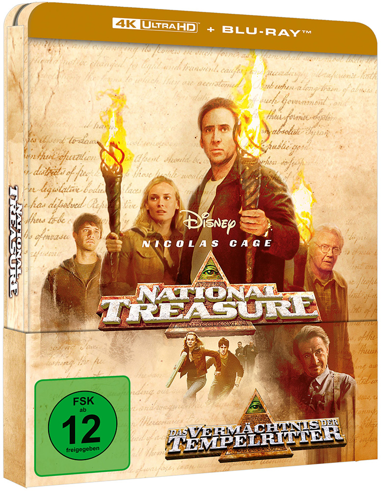VERMÄCHTNIS DER TEMPELRITTER, DAS (4K UHD+Blu-Ray) - SteelBook - Limited Edition