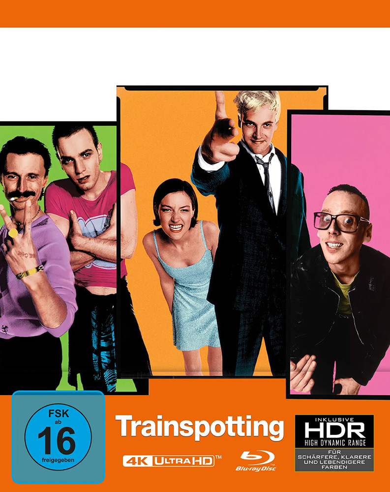 TRAINSPOTTING (4K UHD+Blu-Ray) - Limited SteelBook Edition