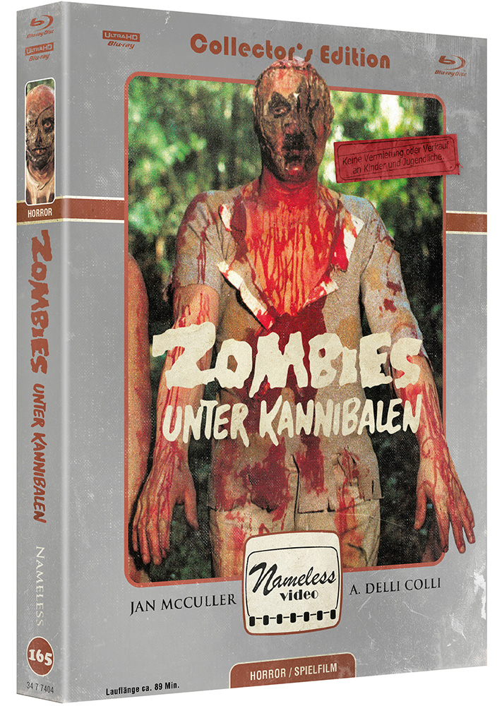 ZOMBIES UNTER KANNIBALEN (4K UHD+2Blu-Rays+CD) - Cover C - Mediabook - Limited 666 Edition