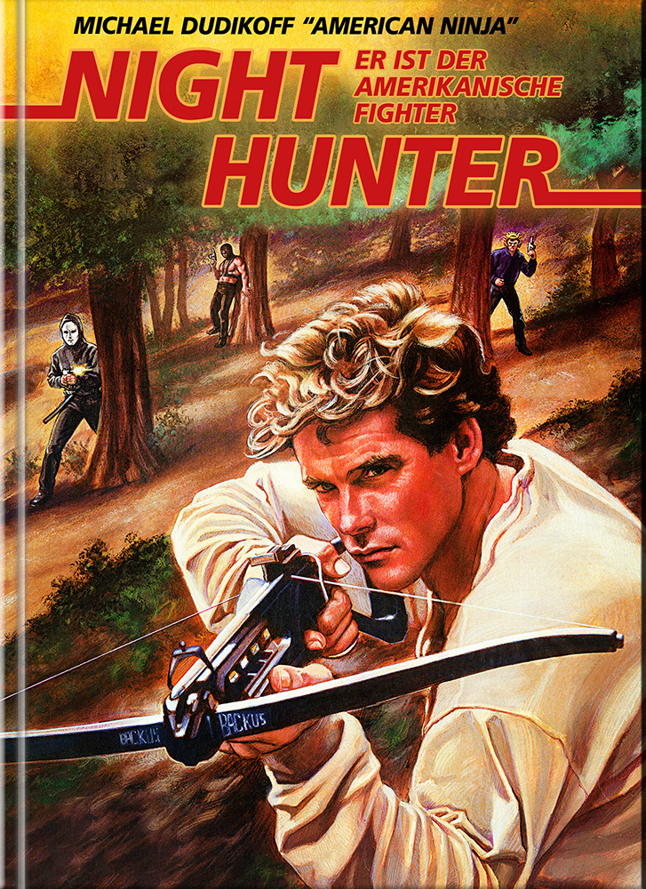 NIGHT HUNTER (Blu-Ray+2DVDs) - Cover B - Mediabook - Limited 222 Edition - Uncut