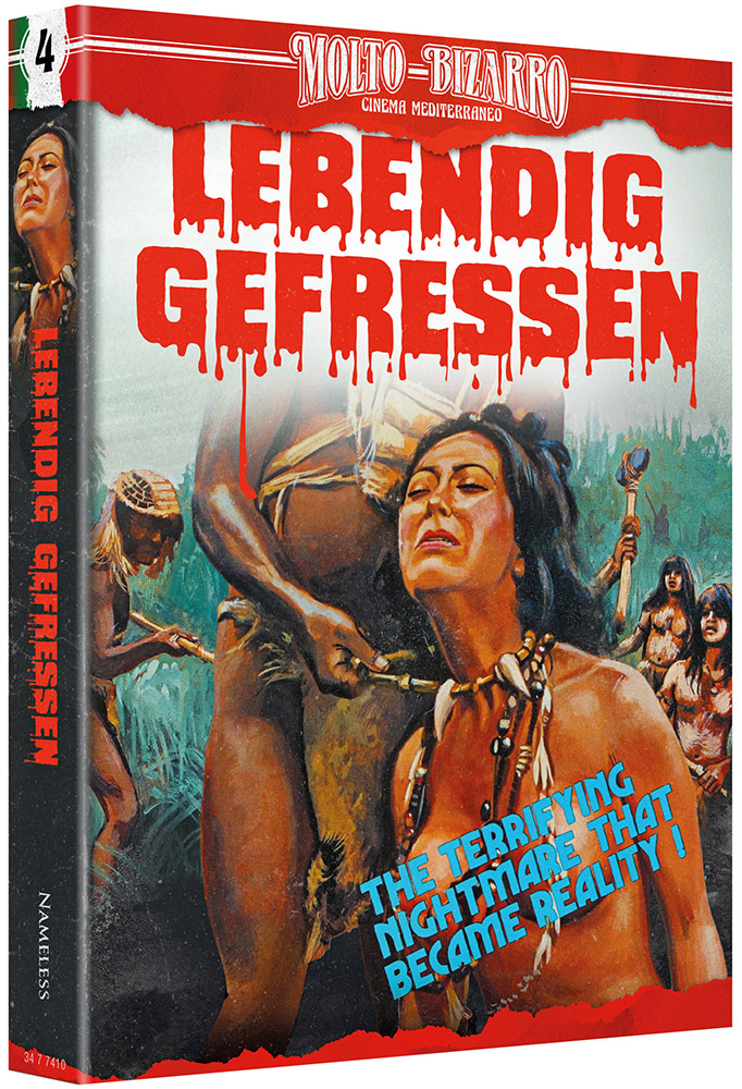LEBENDIG GEFRESSEN (4K UHD+2Blu-Rays) - Cover G - Mediabook - Limited 444 Edition