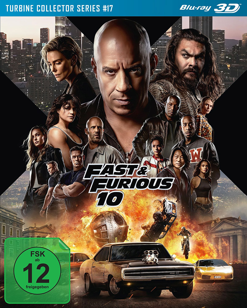FAST & FURIOUS 10 (FAST X) (Blu-Ray 3D) - Turbine Collector Series #17