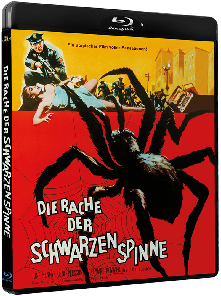 RACHE DER SCHWARZEN SPINNE, DIE (s/w) (Blu-Ray)