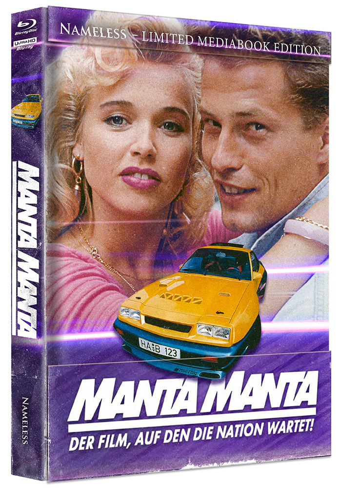 MANTA MANTA (4K UHD+Blu-Ray) - Cover A - Mediabook - Limited 222 Edition