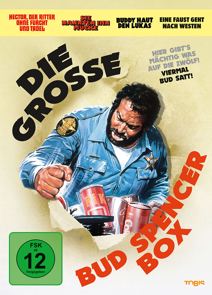 GROSSE BUD SPENCER BOX, DIE (4DVD)
