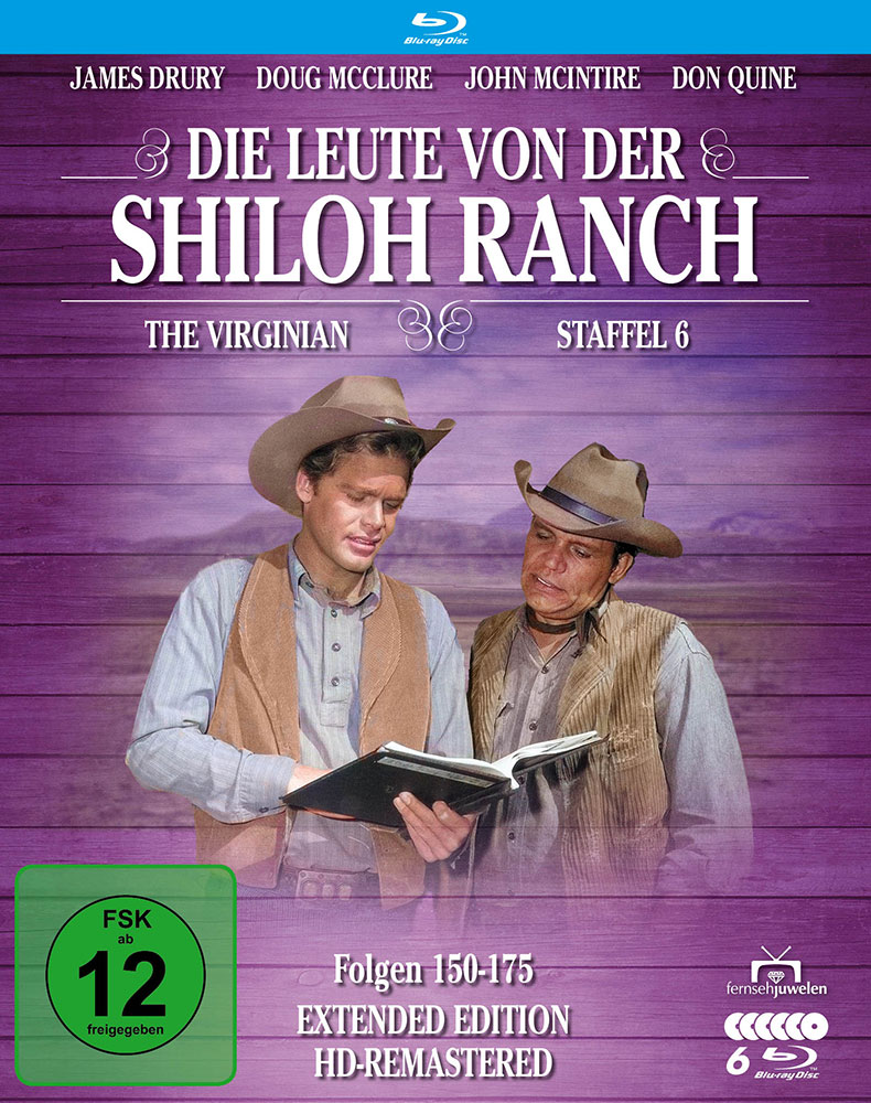 LEUTE VON DER SHILOH RANCH, DIE - Staffel 6 (Blu-Ray) (6Discs)