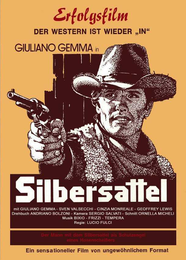 SILBERSATTEL (Blu-Ray+DVD) - Cover B - Mediabook - Limited Edtion - Lucio Fulci