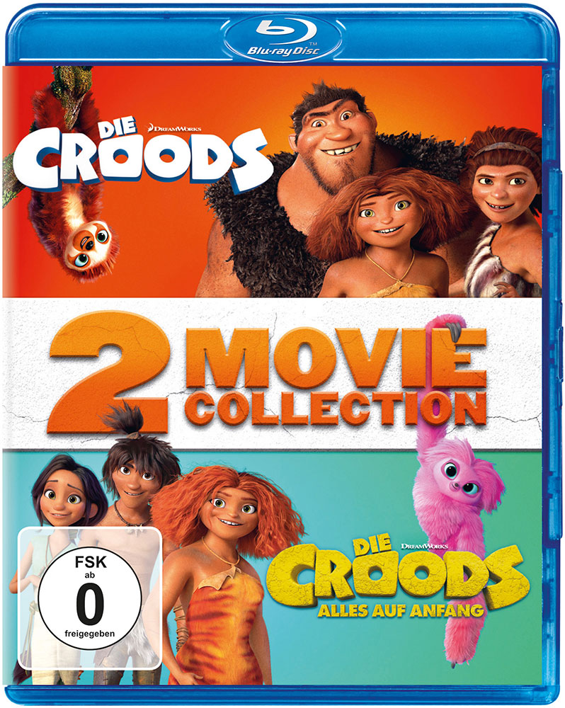 CROODS, DIE - 2 Movie Collection (Blu-Ray) (2Discs)