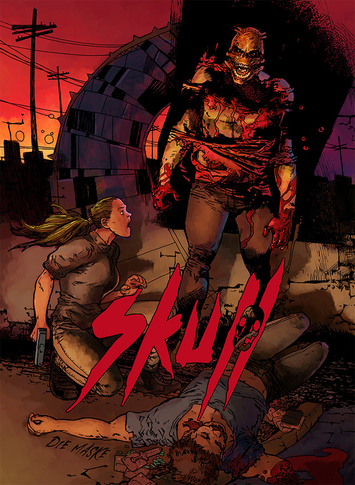SKULL - DIE MASKE (Blu-Ray+DVD) - Cover B - Mediabook - Limited 222 Edition