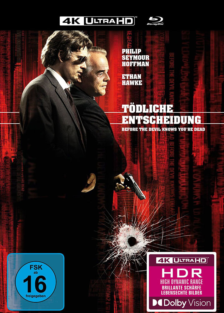 TÖDLICHE ENTSCHEIDUNG (BEFORE THE DEVIL KNOWS YOU'RE DEAD) (4K UHD+Blu-Ray) - Mediabook - Limited Edition