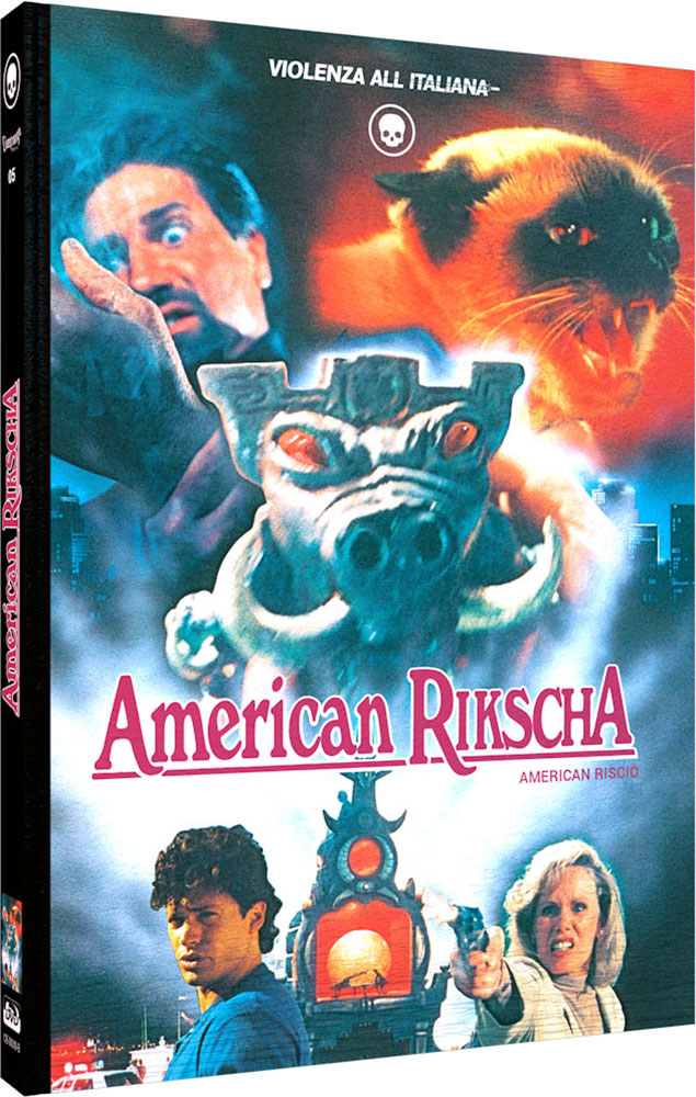 AMERICAN RIKSCHA (Blu-Ray+DVD) - Cover B - Mediabook - Limited 222 Edition
