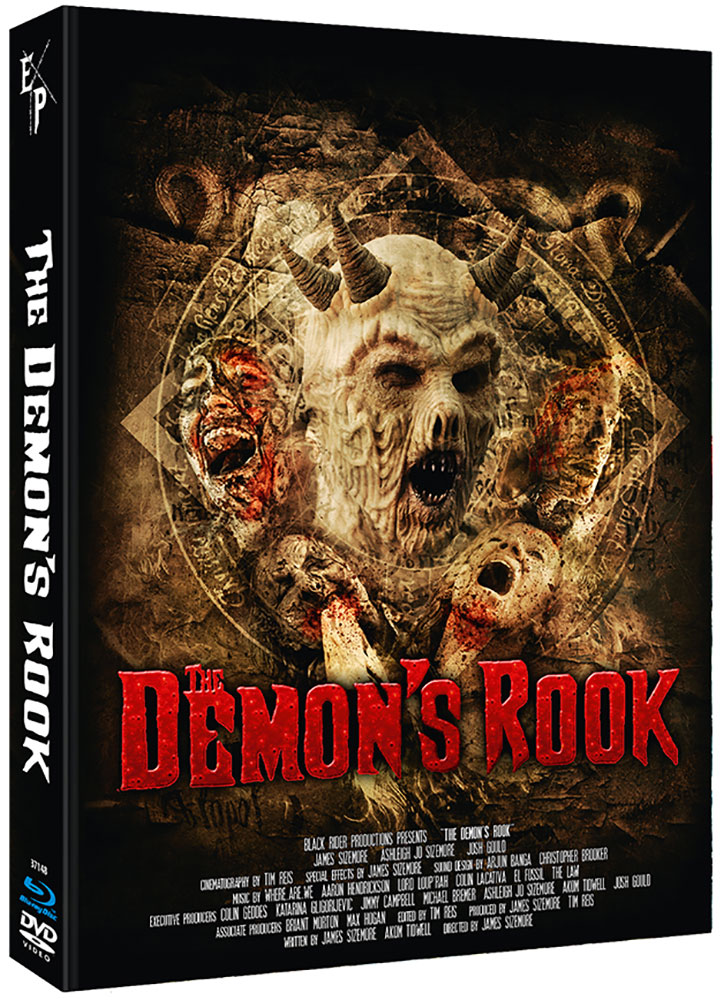 DEMONS ROOK, THE (Blu-Ray+DVD) - Cover A - Mediabook - Limited Edition - Uncut