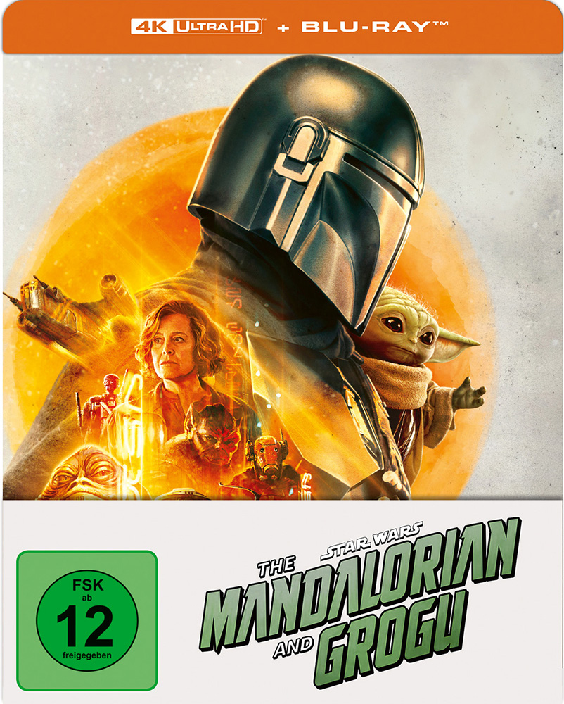 STAR WARS: THE MANDALORIAN AND GROGU (4K UHD+Blu-Ray) - SteelBook - Limited Edition