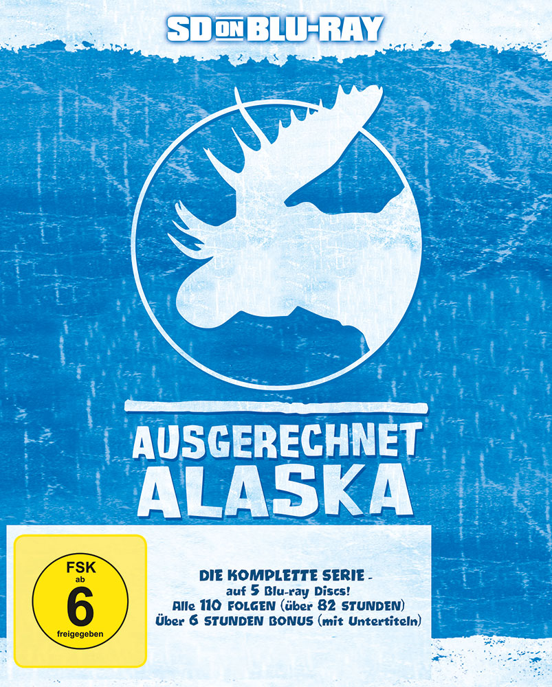 AUSGERECHNET ALASKA - Die komplette Serie (Blu-Ray) (5Discs) (SD on Blu-Ray)