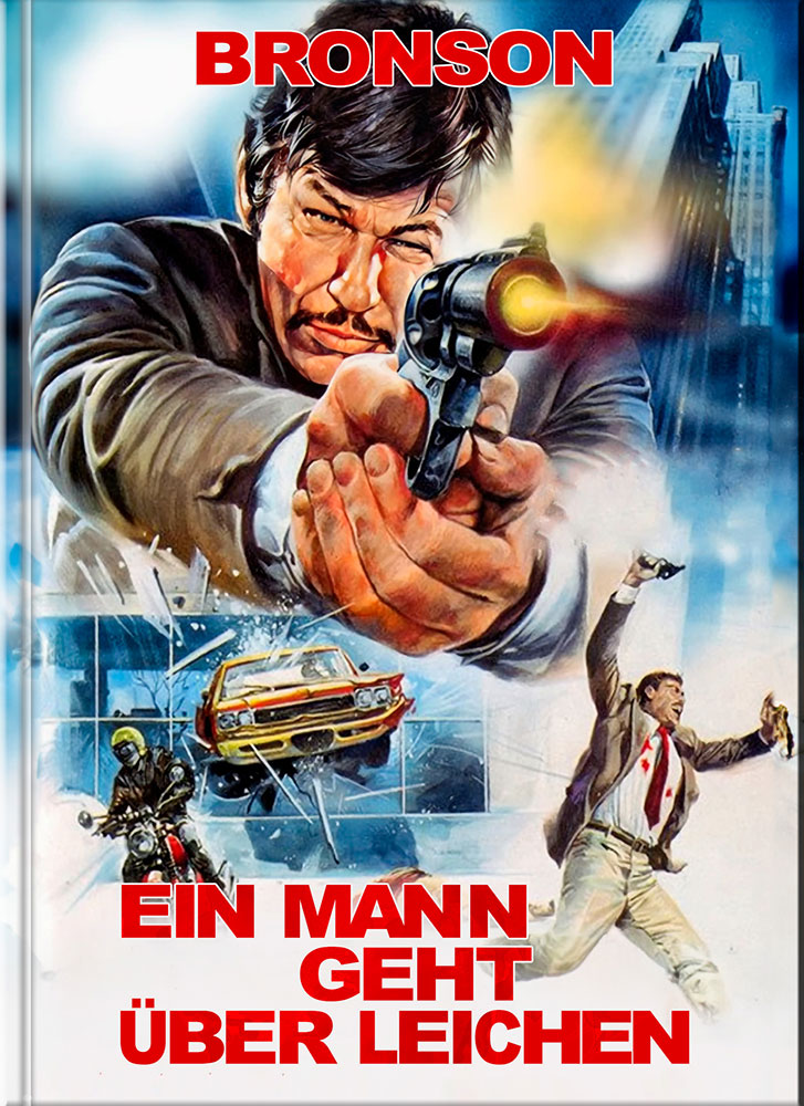EIN MANN GEHT ÜBER LEICHEN (Blu-Ray+DVD) - Cover A - Mediabook - Limited 444 Edition -  Uncut