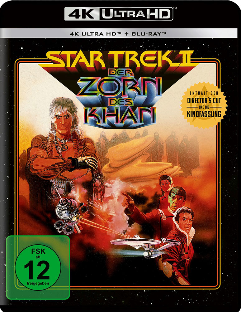 STAR TREK II: DER ZORN DES KHAN (4K UHD+Blu-Ray) (2Discs) - Kinofassung & Directors Cut